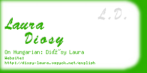 laura diosy business card